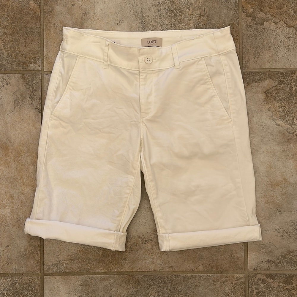 Loft Bermuda Shorts Size 4
